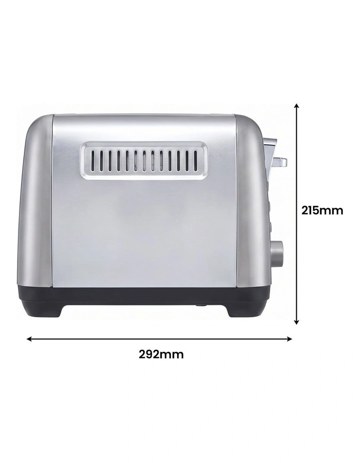 Morphy Richards Equip Kettle and Toaster Set Brushed Stainless Steel 1L Jug Kettle & 2 Slice image 5