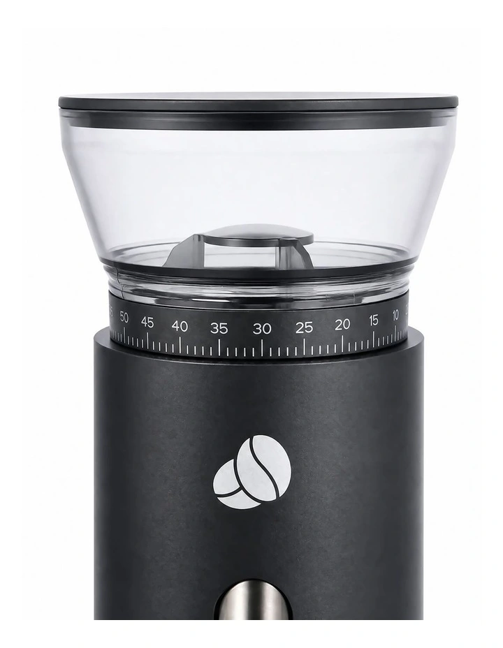 Spector Coffee Grinder USB Rechargeable Timer Memory 60 Settings Black image 4