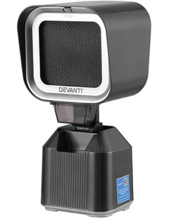 Devanti Portable Range Hood Desktop Exhaust Fan Adjustable Dual Filters Black
