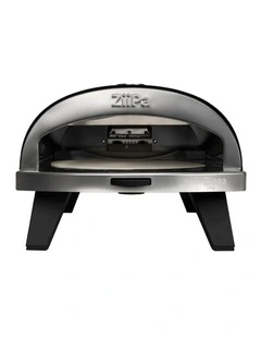 ZiiPa Piana Gas Fired Pizza Oven Rotating Stone 31cm Charcoal