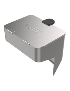 ZiiPa Donato Pellet Hopper For Piana Wood Pizza Ovens Silver