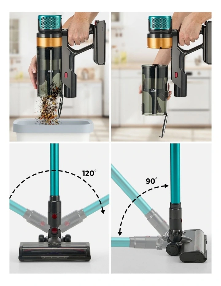Vevare Cordless Stick Vacuum Cleaner Handstick Bagless Vac Handheld 45KPA image 6