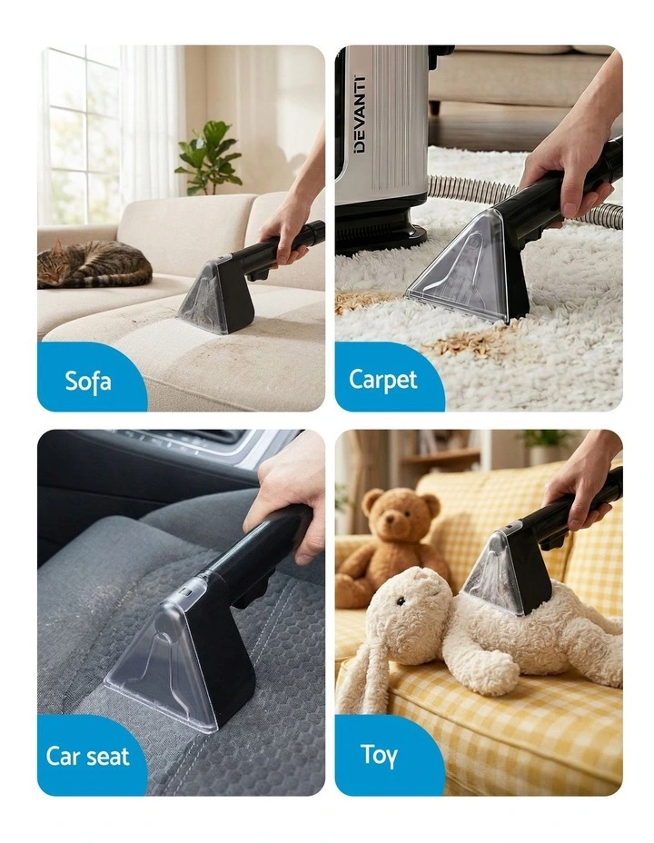 Carpet Washer Vacuum Cleaner 600W in Black image 6