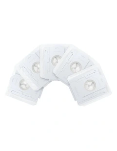 Auto Dust Disposal Bag 5 Pieces in White