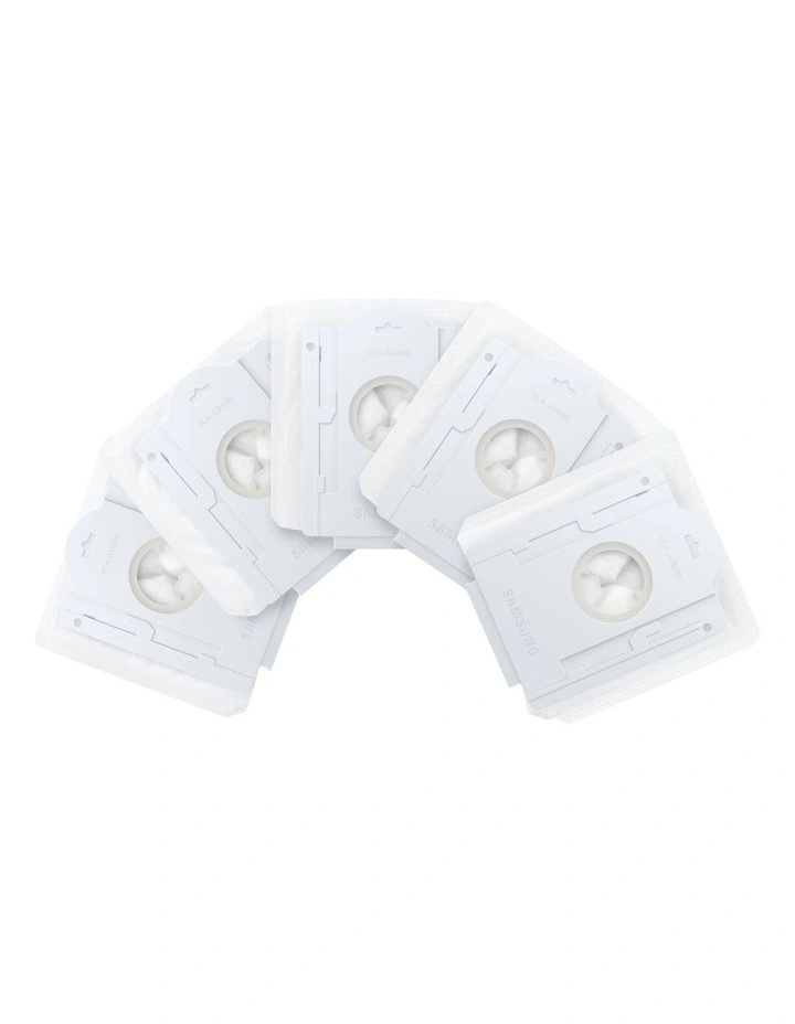 Auto Dust Disposal Bag 5 Pieces in White image 1
