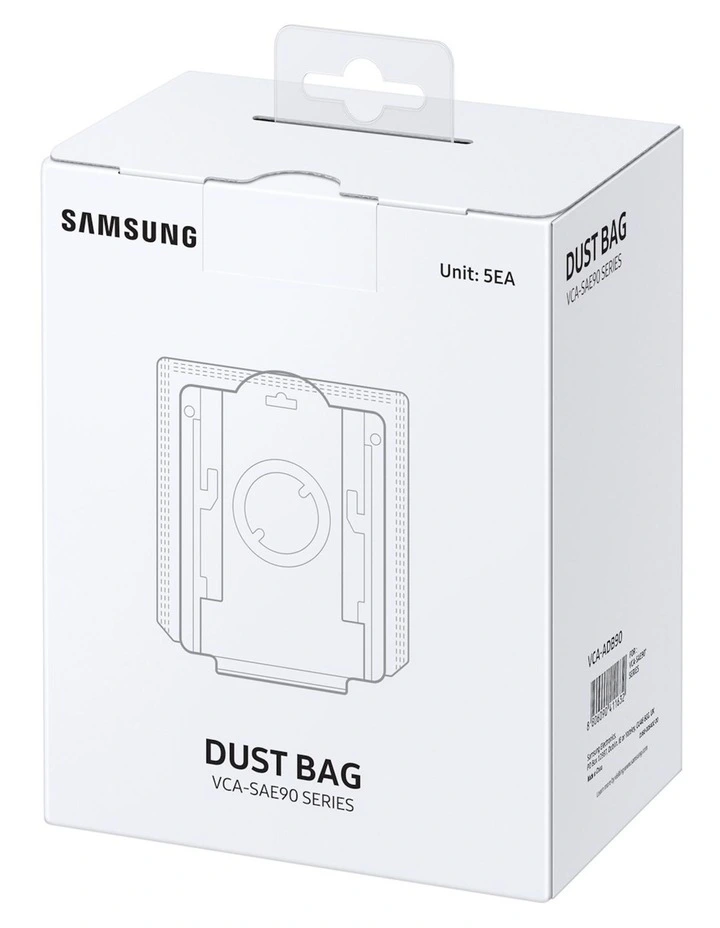 Auto Dust Disposal Bag 5 Pieces in White image 3