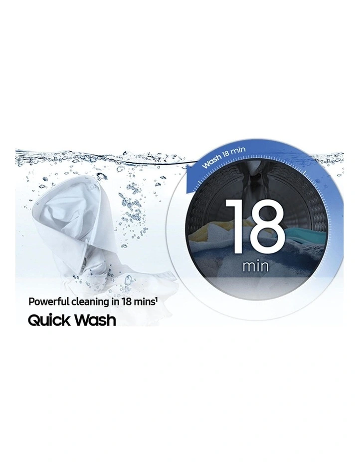 Samsung 8.5kg Front Load Washer - WW85T3040WW (White) image 4