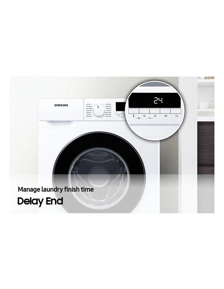 Samsung 8.5kg Front Load Washer - WW85T3040WW (White) image 5