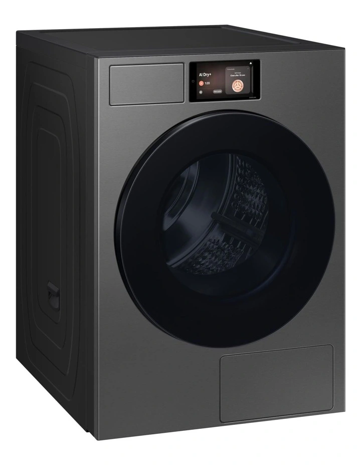 Samsung 17kg Bespoke AI Hybrid Heat Pump Dryer (17kg, Dark Steel) image 2