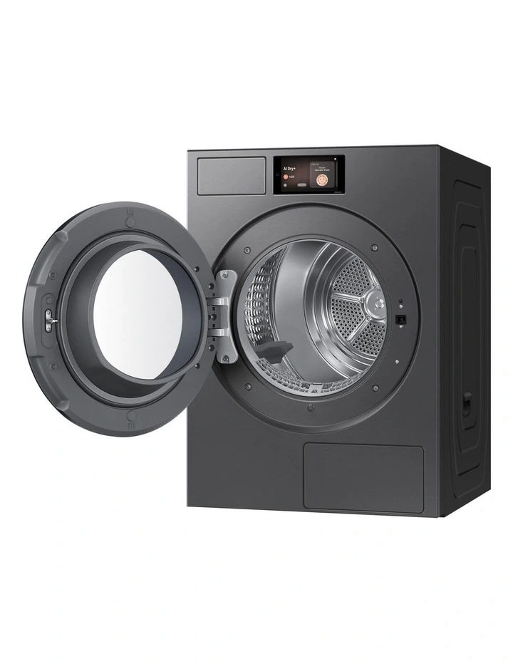 Samsung 17kg Bespoke AI Hybrid Heat Pump Dryer (17kg, Dark Steel) image 4