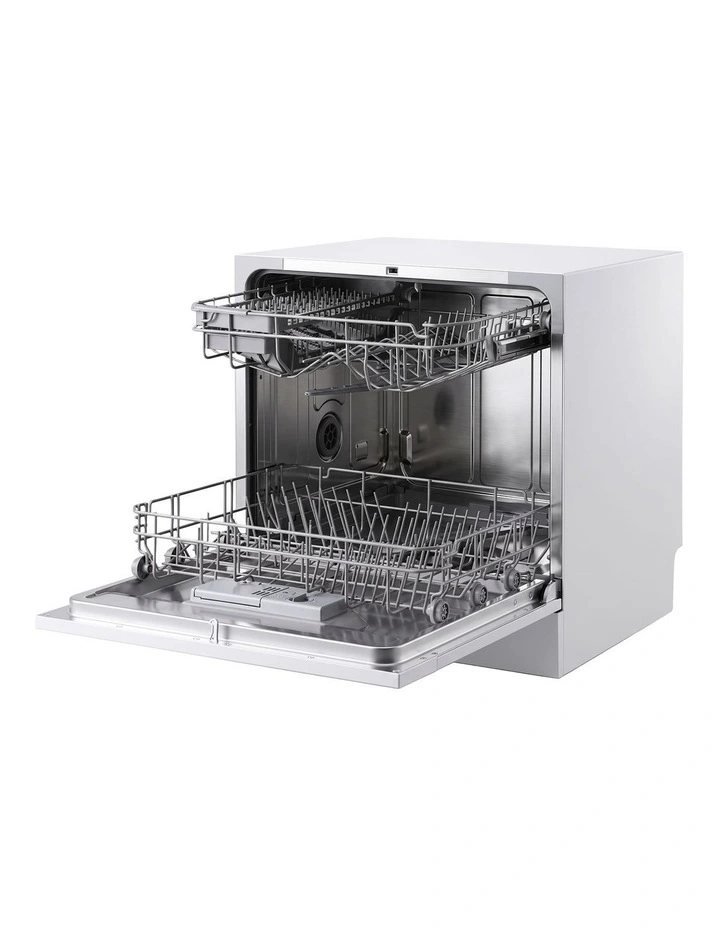 Devanti 8 Place Settings Benchtop Dishwasher White image 3