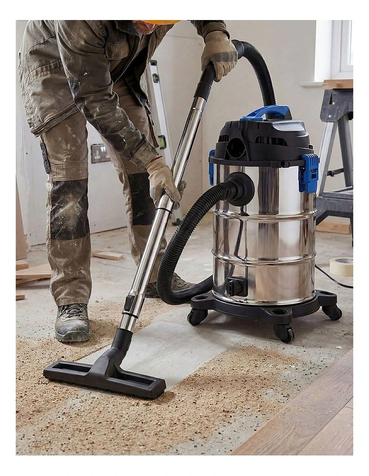 Spector 30L Wet Dry Vacuum Cleaner Blower Car Home Carpet Cleaning Portable image 7