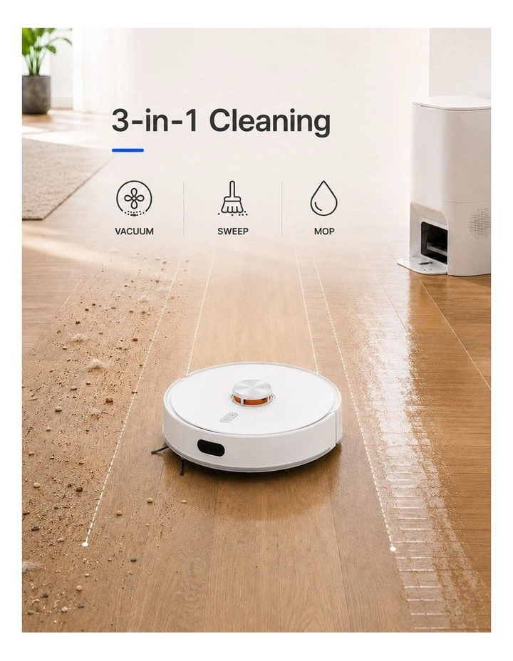 MyGenie Turbo Clean Self Empty Robotic Vacuum Cleaner image 3