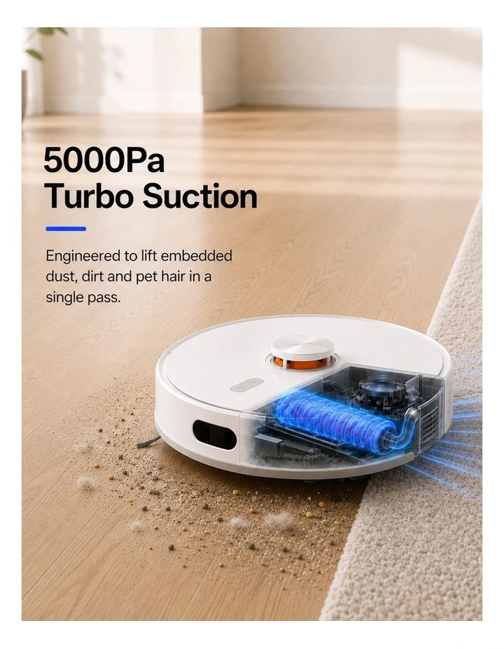 MyGenie Turbo Clean Self Empty Robotic Vacuum Cleaner image 4