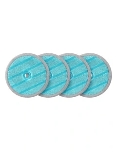 Samsung BESPOKE Jet Spray Spinning Sweeper Mop Pads (4 pcs) (Black)