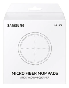 Samsung Microfiber Mop Pads (4pcs) VCA-SPW90 (Silver)