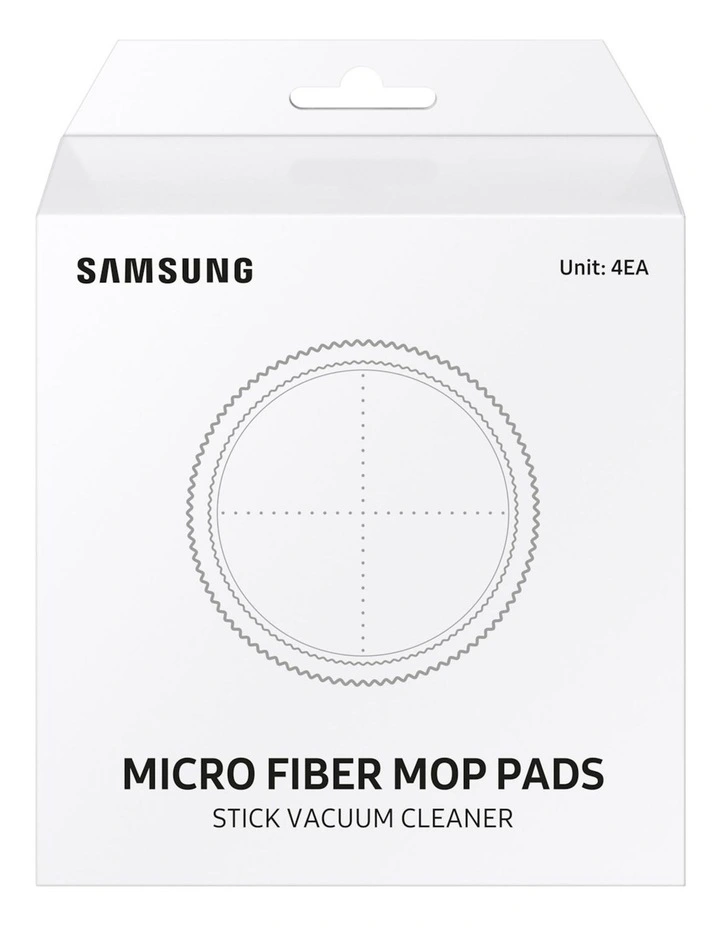 Samsung Microfiber Mop Pads (4pcs) VCA-SPW90 (Silver) image 1