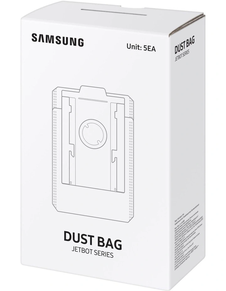 Samsung BESPOKE Jet Bot Clean Station Dust Disposal Bag (5pcs) (White) image 3