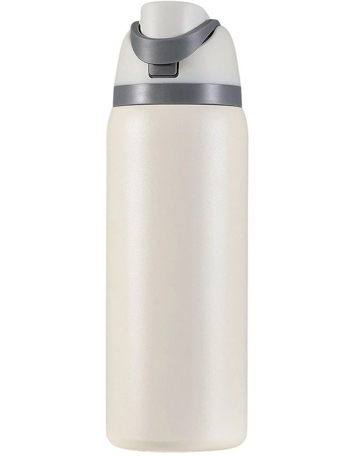 Everfit 950ML Insulated Water Bottle with Straw Stainless Steel Drink Bottle image 1