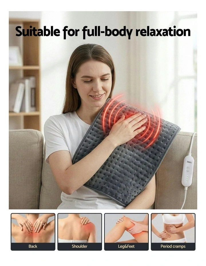 Electric Heating Pad 60x39cm in Grey image 5
