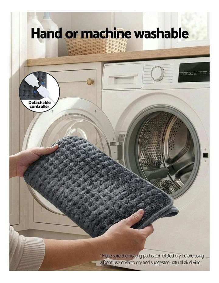 Electric Heating Pad 60x39cm in Grey image 7