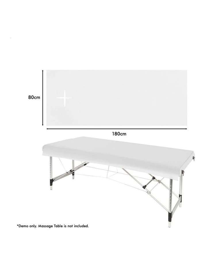 Disposable Bed Sheet 50X White image 5