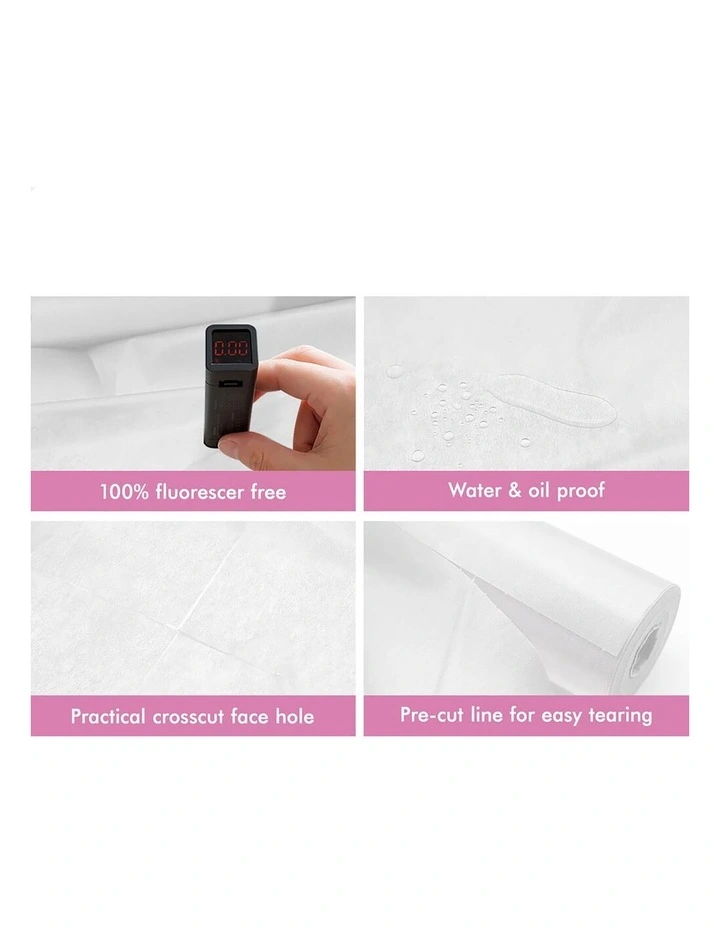 Disposable Bed Sheet 50X White image 6