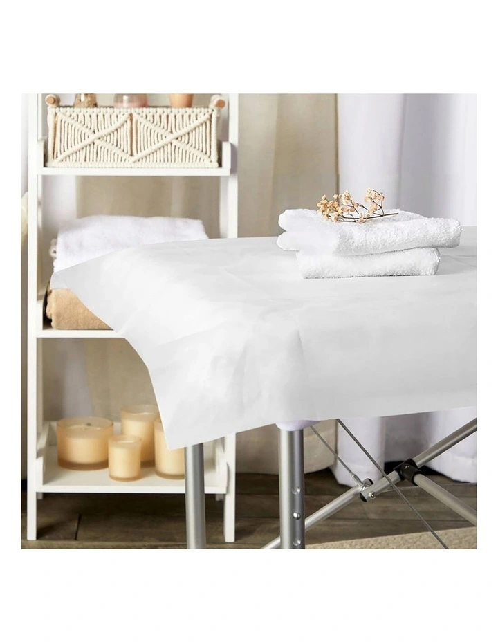 100X Disposable Bed Sheet Non-woven Massage Table Cover SPA Salon image 4