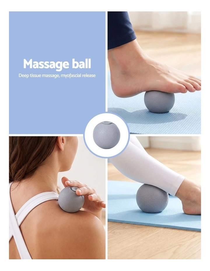 Everfit 3-in-1 Foam Roller Set for Back Pain Relief Muscle Recovery Home Gym 150kg image 5