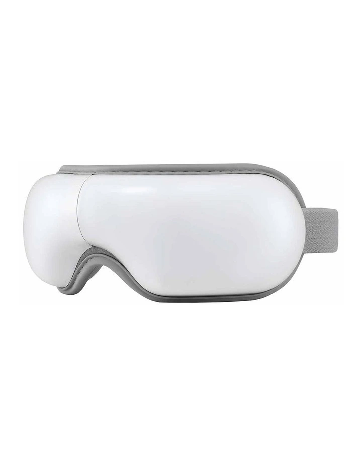 Livemor Electric Eye Massager with Heat, Vibration, Bluetooth Music, Foldable White image 3