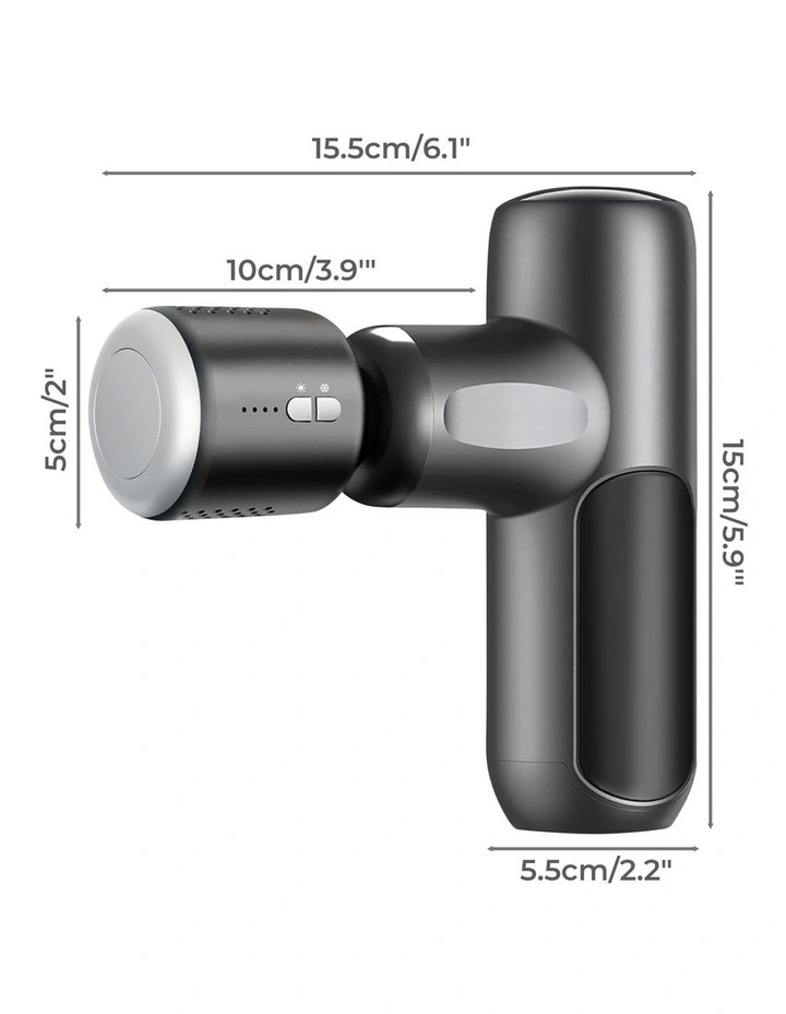 Centra Massage Gun Deep Tissue Heating Cooling Head for Muscle Deep Relaxation image 3