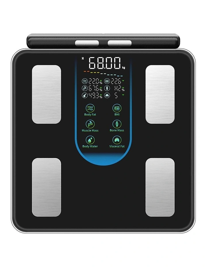 Centra Smart Scale for Body Fat Bathroom Digital Pregnancy BMI Monitor Bluetooth image 2