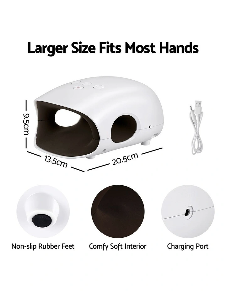 Livemor Hand Massager with Heat and Compression Cordless 3 Modes 3 Temperatures image 2