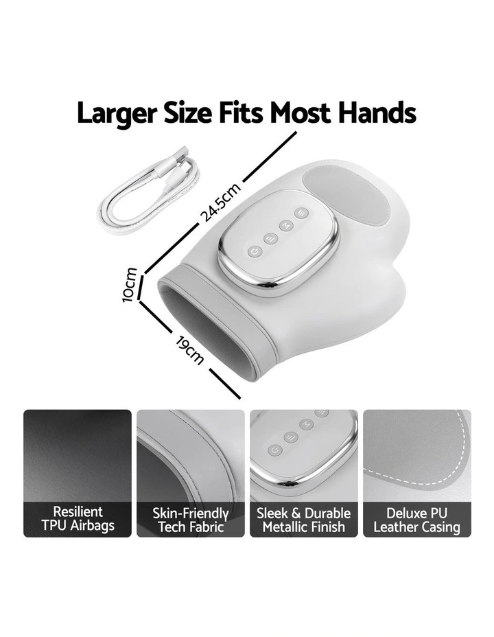 Livemor Hand Massager with Heat Compression, 5 Levels, 3 Modes, Cordless image 2