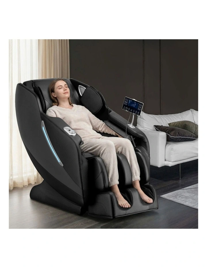 Oikiture Electric Massage Chair Full Body Zero Gravity Heating Massager Black image 5