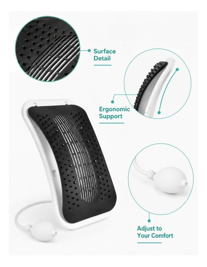 Living Today Adjustable Inflatable Lumbar Support Back Stretcher image 5