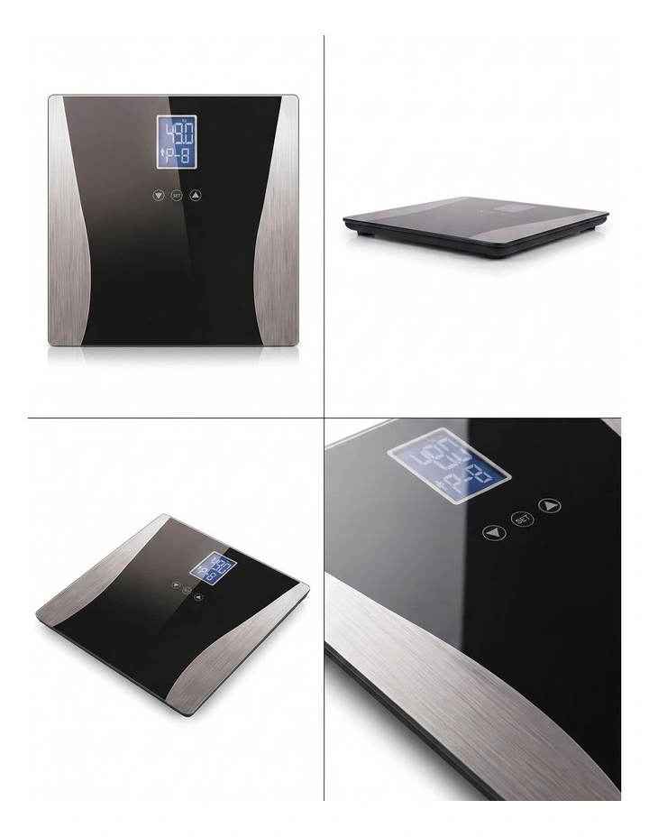 SOGA Wireless Body Fat Scale - Black image 2