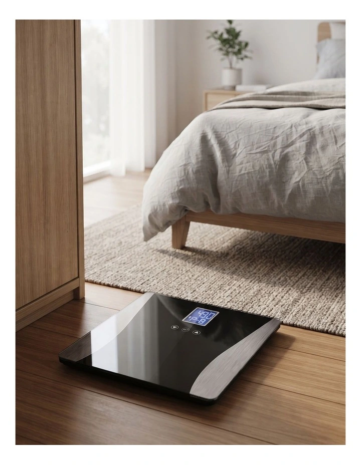 SOGA Wireless Body Fat Scale - Black image 4
