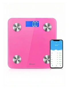 SOGA 180kg Bluetooth Body Fat Scale - Pink