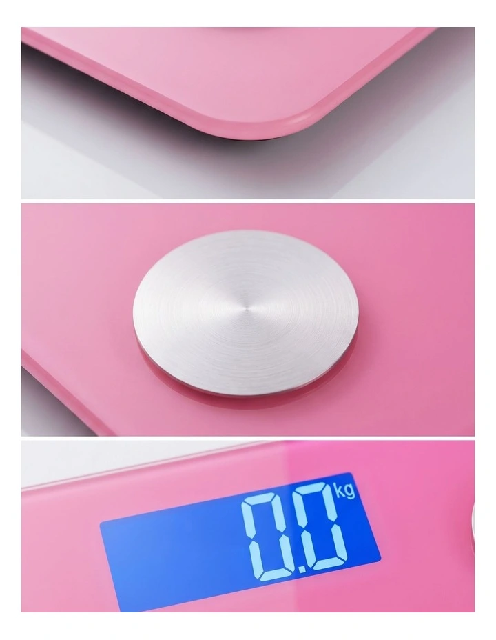 SOGA 180kg Bluetooth Body Fat Scale - Pink image 7