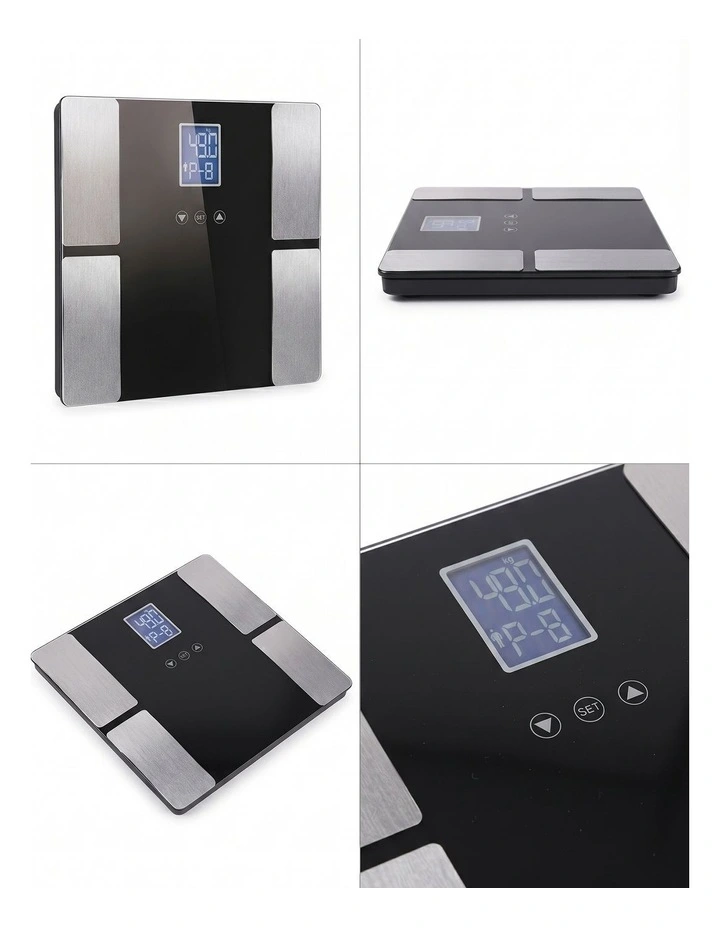 SOGA Digital Body Fat Scale - Black image 2