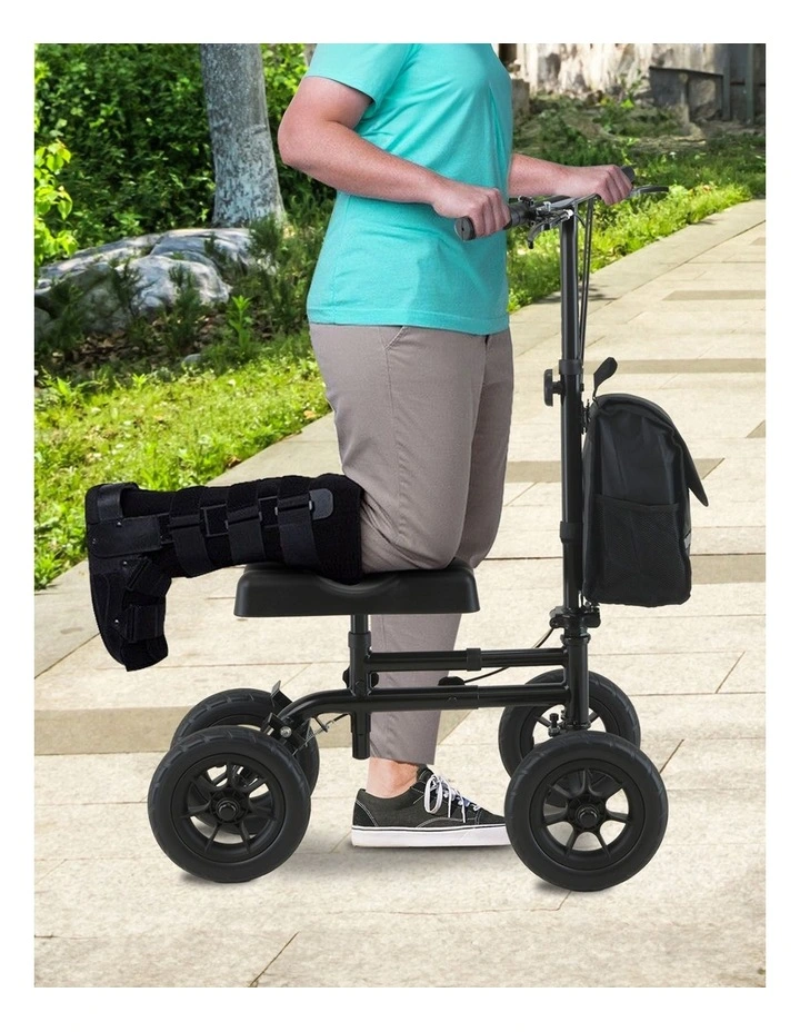 Orthonica Foldable Steel Mobility Knee Scooter Walker image 6
