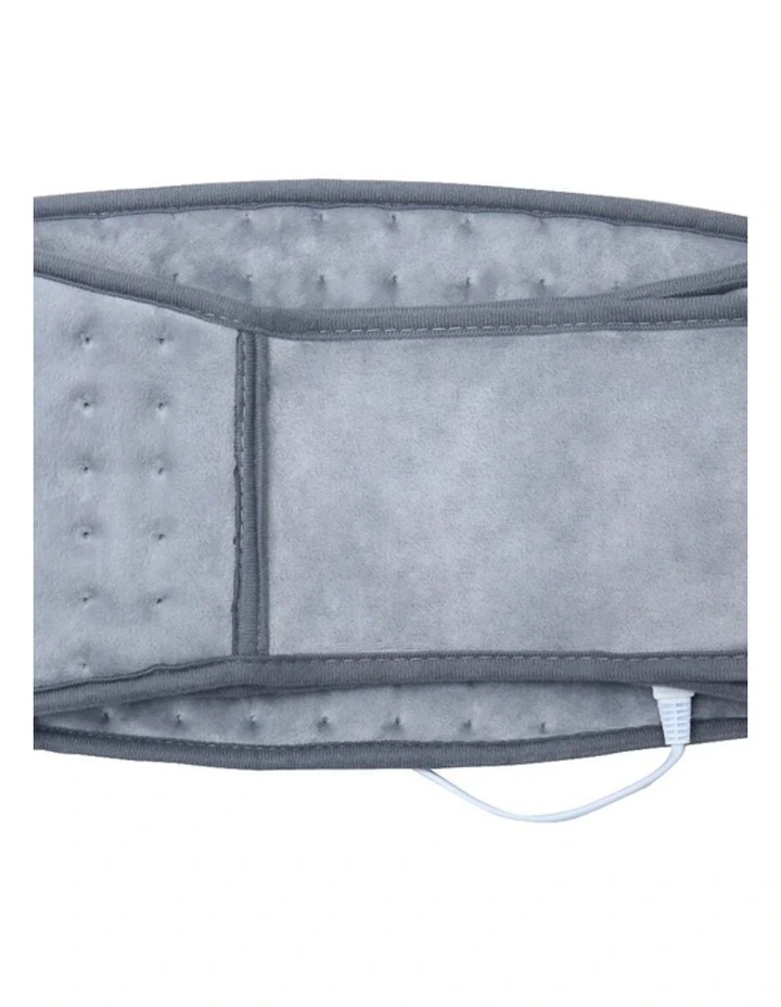 Grey Heating Pad Abdominal Back Warm Belt Adjustable Electric Heat Therapy Wrap image 5