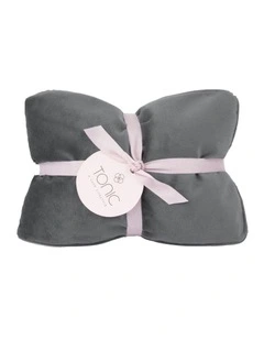 Limited Edition Velvet Heat Pillow Steel