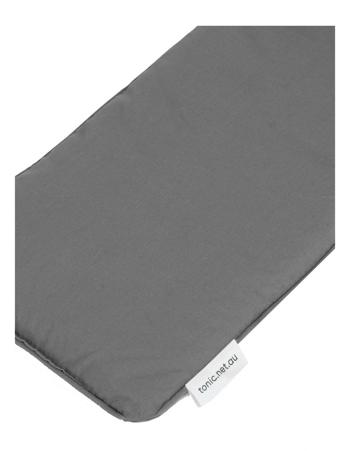 Limited Edition Velvet Heat Pillow Steel image 2