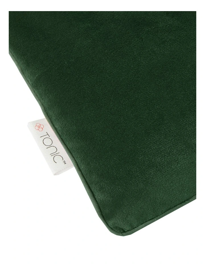 Limited Edition Velvet Heat Pillow Forest Green image 3
