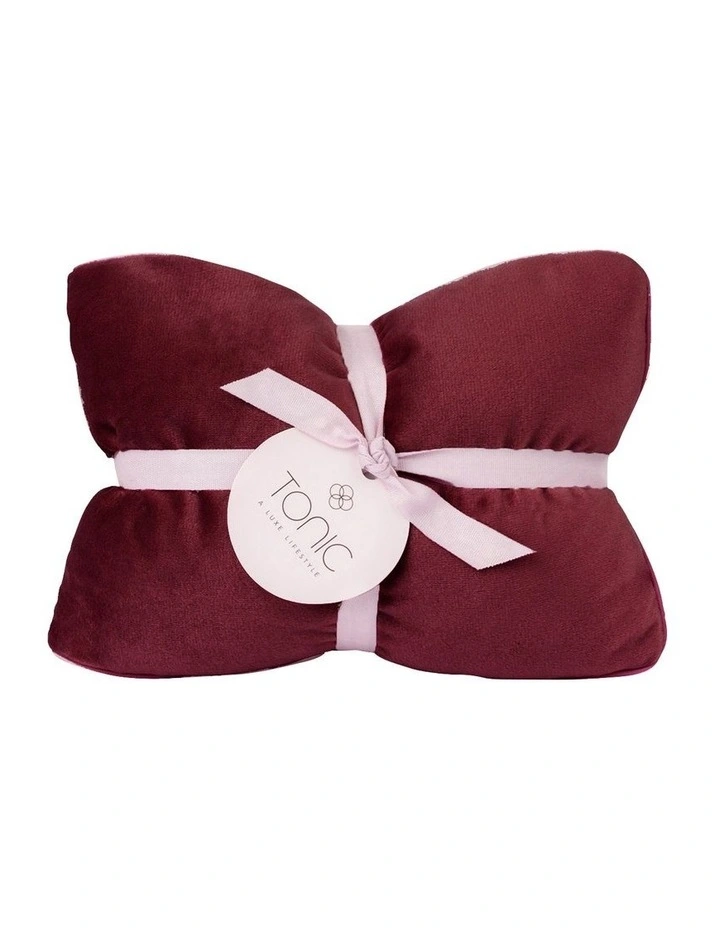 Limited Edition Velvet Heat Pillow Mulled Wine image 1