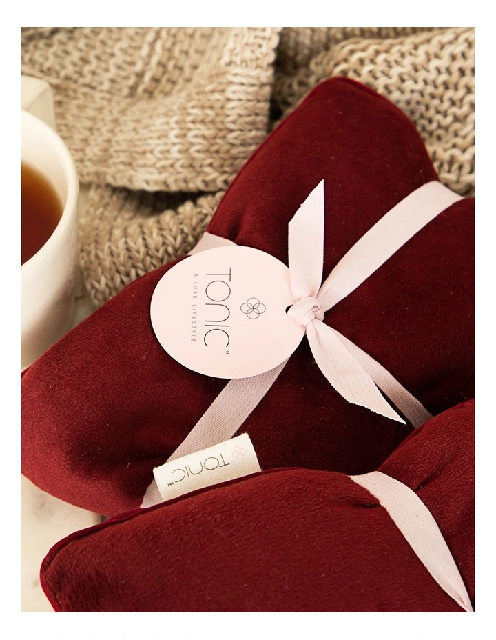 Limited Edition Velvet Heat Pillow Mulled Wine image 4