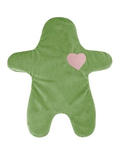 Annabel Trends Herbie Love Hug Plush Warmer Soft Cuddle Lime 26x18cm