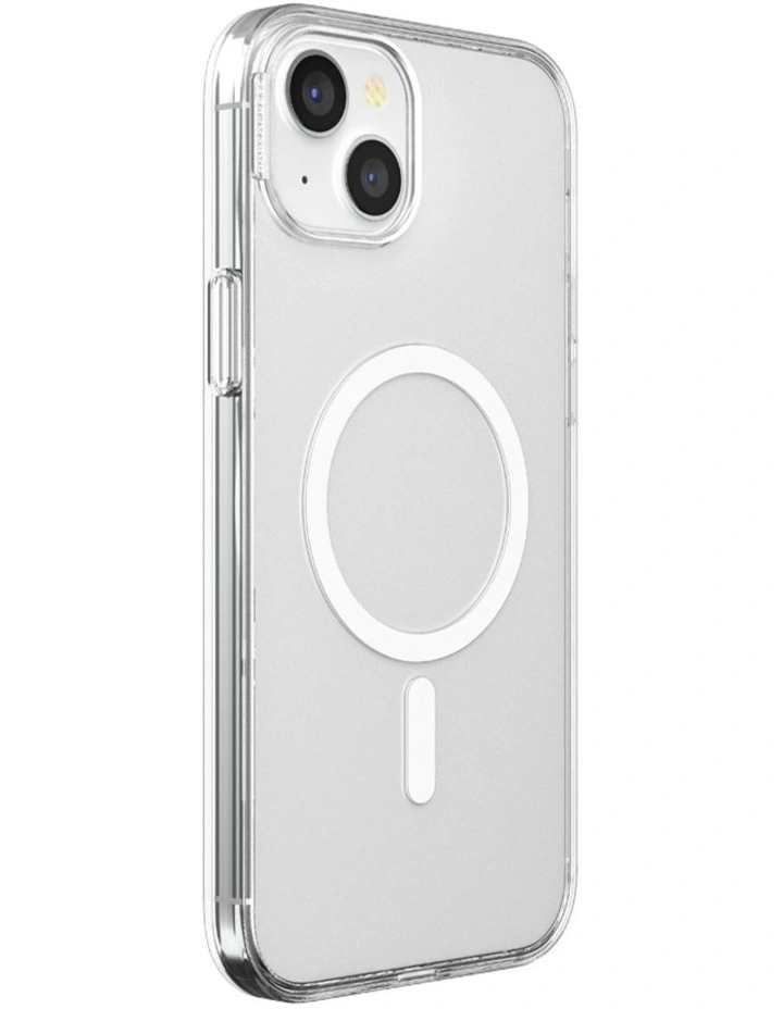 PopSockets PopCase MagSafe Protective Phone Case - iPhone 15 - Clear image 2